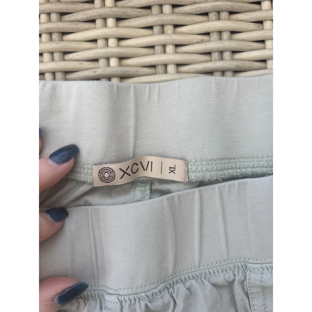 XCVI‎ Geyser Crop Pants XL athleisure streetwear layered ruched travel hiking